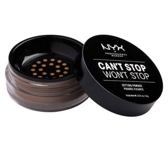 NYX Can't Stop won't Stop Setting Powder - 04 Medium Deep - Branded Beauty