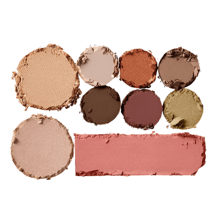 NYX Contour Intuitive Eye And Face Sculpting Palette - 02 Warm Zone - Branded Beauty