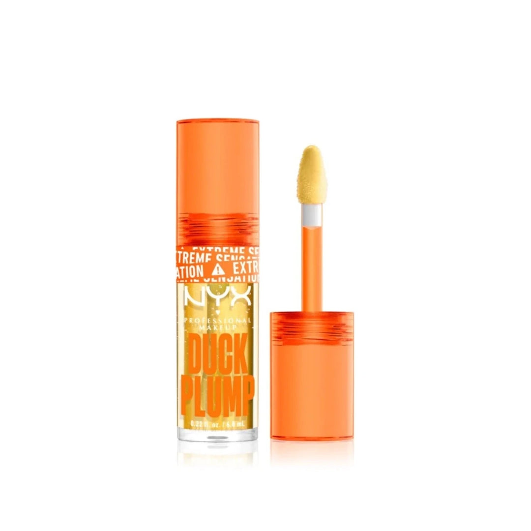 NYX Duck Plump High Pigment Lip Gloss - 01 Clearly Spicy - Branded Beauty