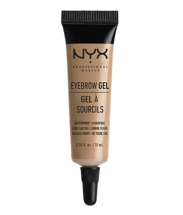 NYX Eyebrow Gel Waterproof Long Lasting - 01 Blonde - Branded Beauty