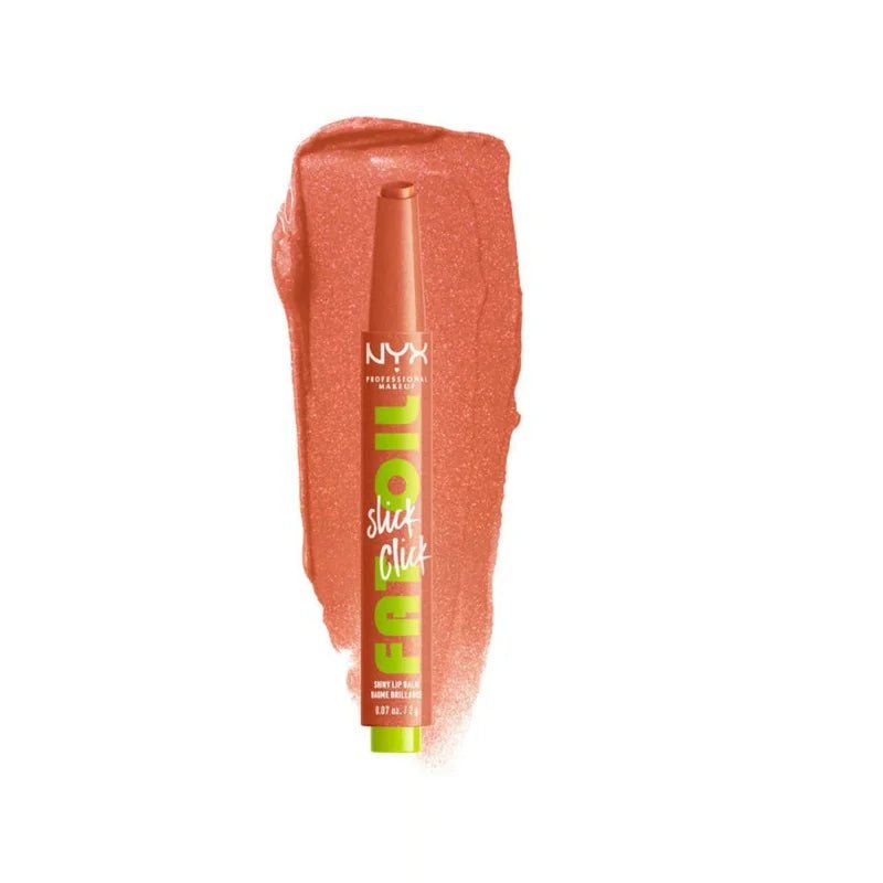 NYX Fat Oil Slick Click Shiny Lip Balm - 06 Hits Different - Branded Beauty