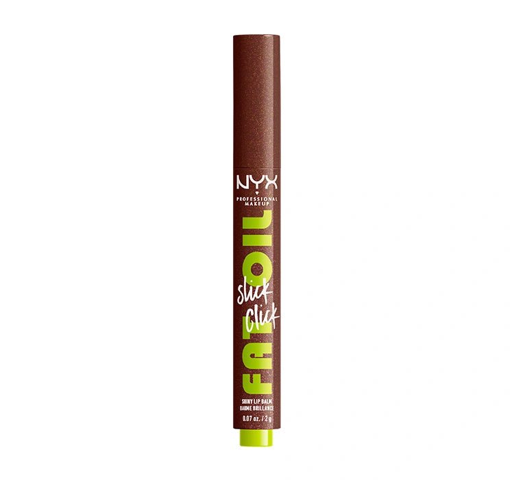 NYX Fat Oil Slick Click Shiny Lip Balm - 12 Trending Topic - Branded Beauty