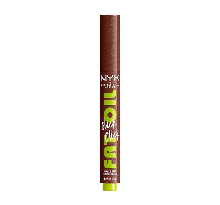 NYX Fat Oil Slick Click Shiny Lip Balm - 12 Trending Topic - Branded Beauty