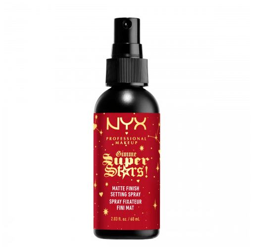 NYX Gimmie Super Stars Matte Finish Setting Spray - 01 - Branded Beauty