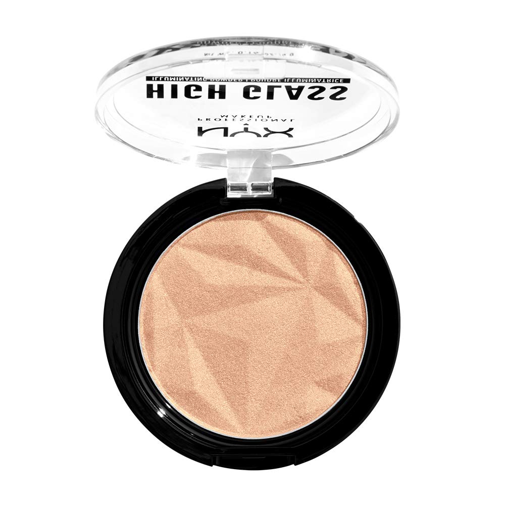 NYX High Glass Illuminating Powder Highlighter - 01 Moon Glow - Branded Beauty