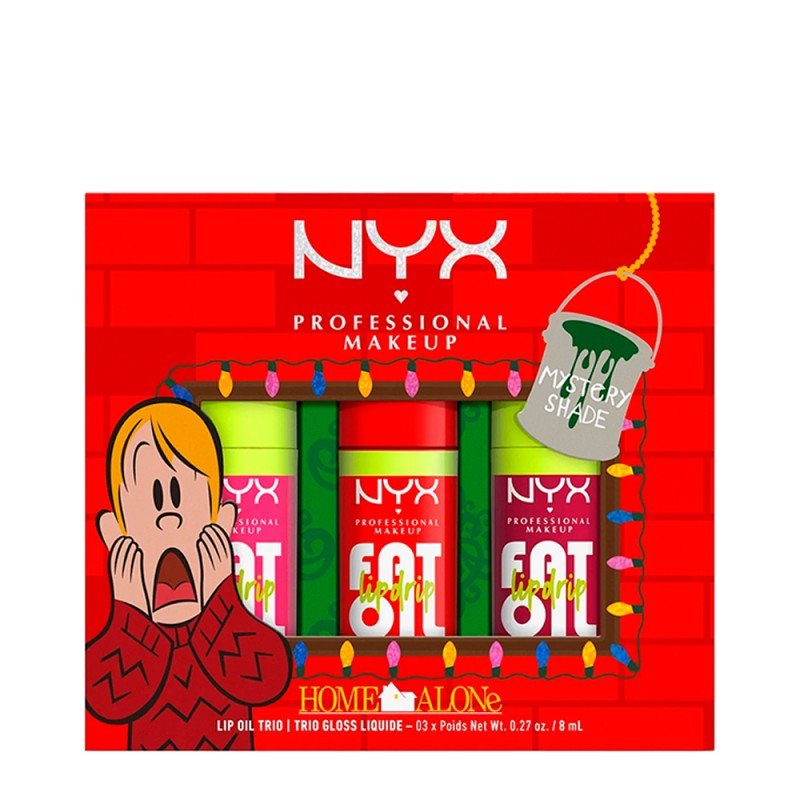 NYX Home Alone Fat Oil Lip Drip Trio - 01 - Branded Beauty