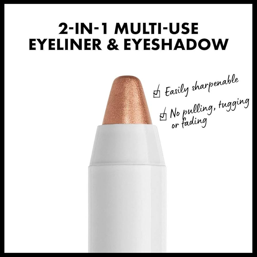 NYX Jumbo Eye Pencil - 625 Sparkle Nude - Branded Beauty