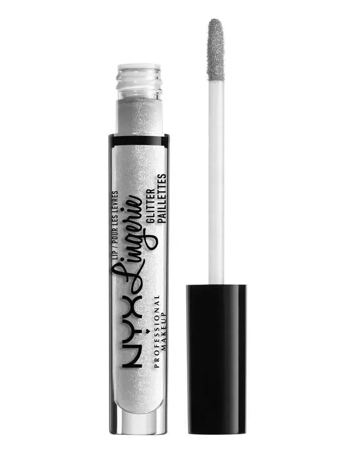 NYX Lingerie Professional Makeup Lip Glitter - 01 Clear - Branded Beauty