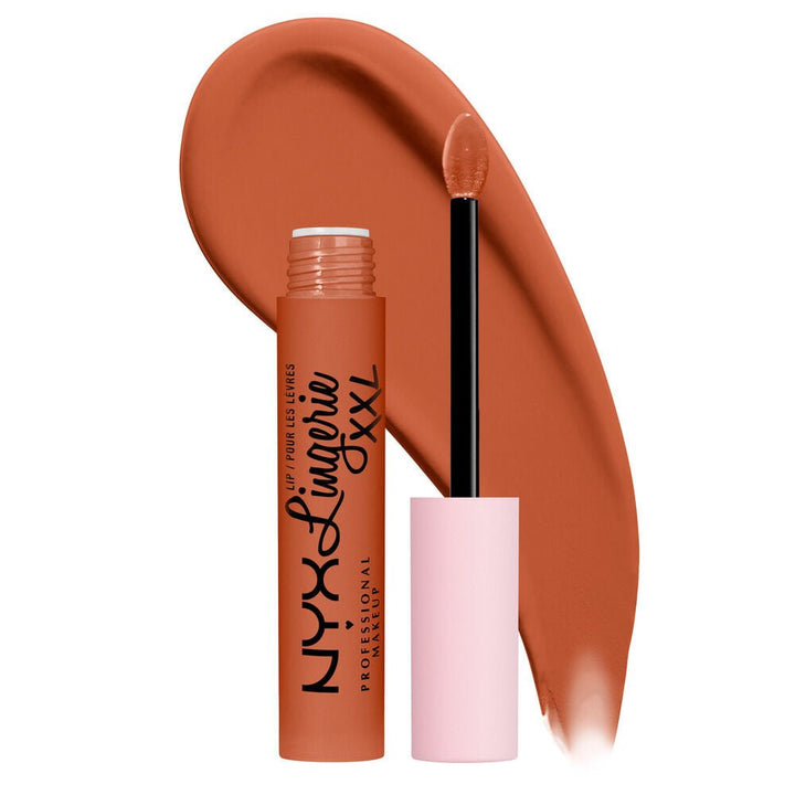 NYX Lingerie XXL Matte Liquid Lipstick - 02 Turn-On - Branded Beauty