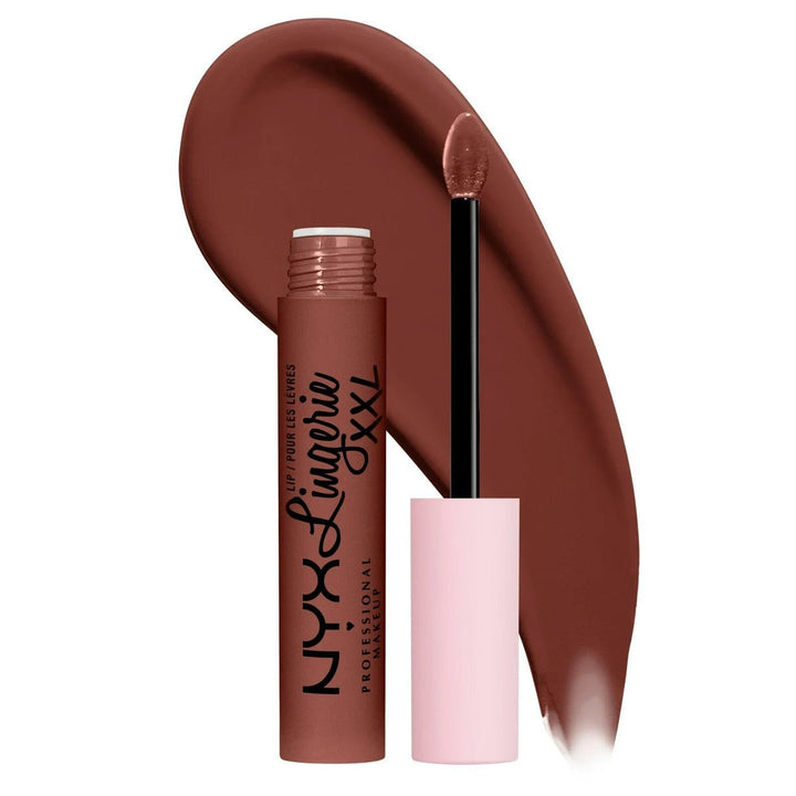NYX Lingerie XXL Matte Liquid Lipstick - 10 Low Cut - Branded Beauty