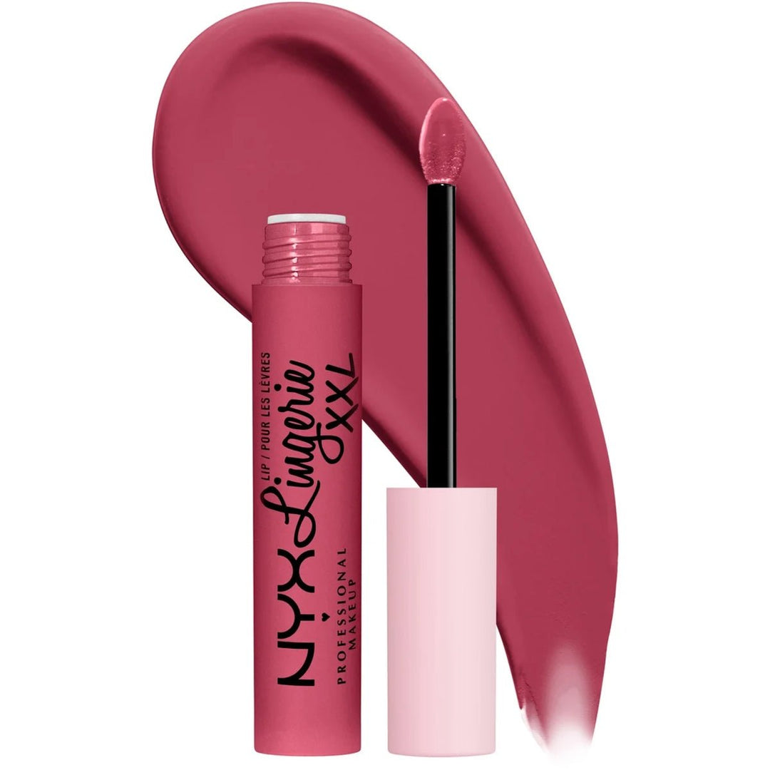 NYX Lingerie XXL Matte Liquid Lipstick - 15 Push'd Up - Branded Beauty