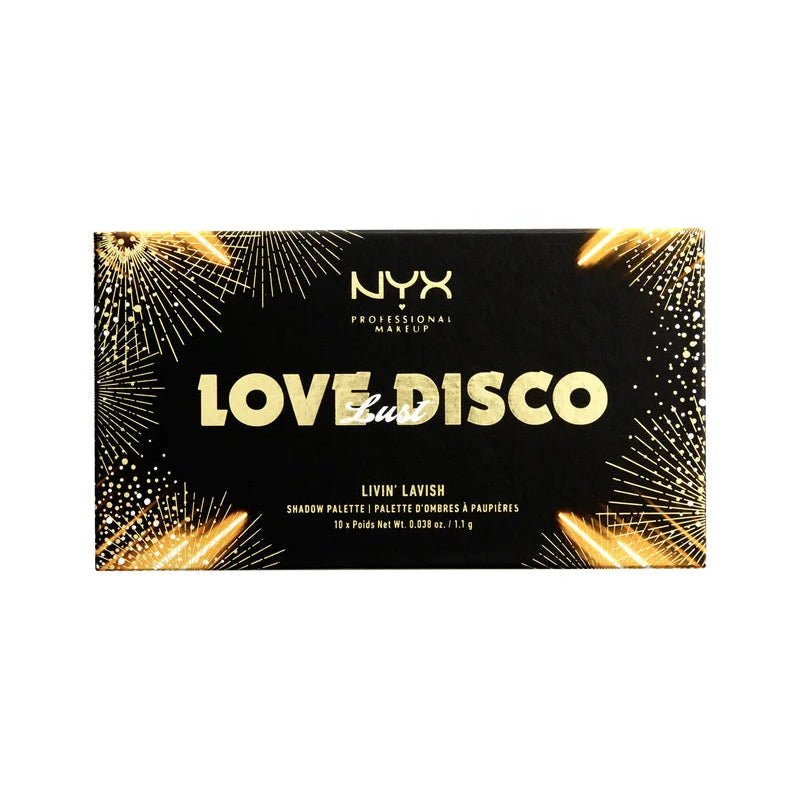 NYX Love Disco Shadow Palette - Livin' Lavish - Branded Beauty