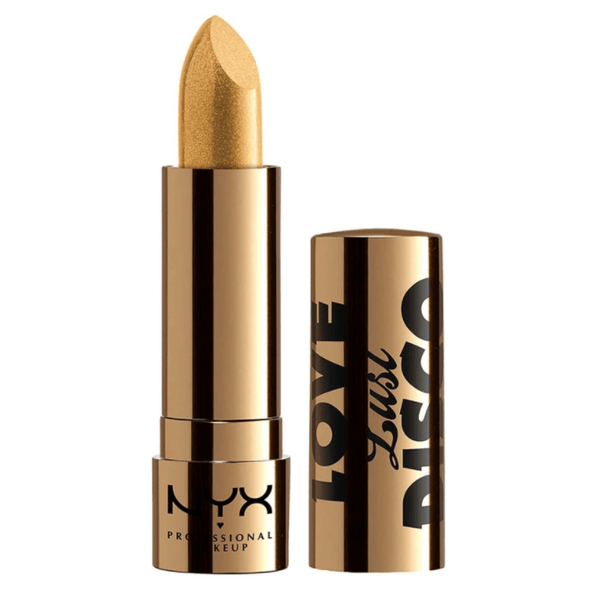 NYX Love Lust Disco Metallic Lip Topper - 02 Gold Dipper - Branded Beauty