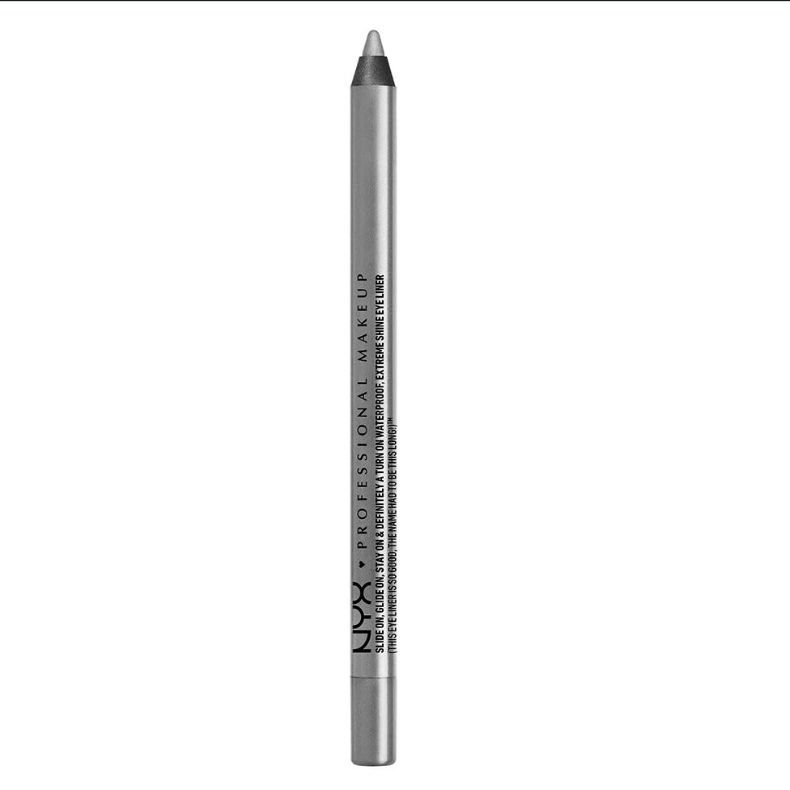 NYX Metallic Eyeliner Waterproof 02 Silver - Branded Beauty