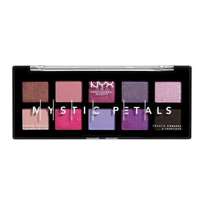 NYX Mystic Petals Shadow Palette - 01 Midnight Orchid - Branded Beauty