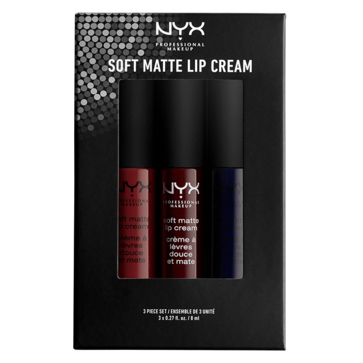 NYX Professional Makeup 3 Piece Set Lipstick - 06 - Branded Beauty