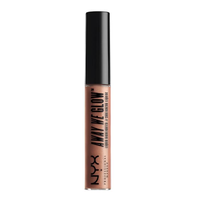NYX Professional Makeup Away We Glow Liquid Highlighter - 05 Rose Quartz - Branded Beauty