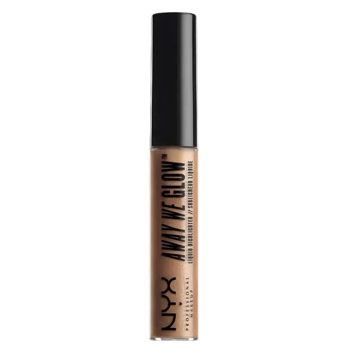 NYX Professional Makeup Away We Glow Liquid Highlighter - 07 Gold Rush - Branded Beauty