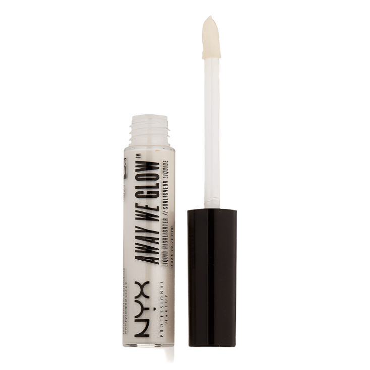 NYX Professional Makeup Away We Glow Liquid Highlighter - 08 Moon Glow - Branded Beauty