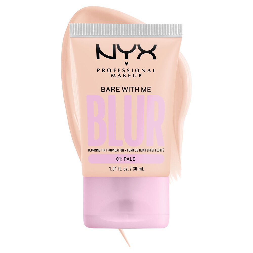 NYX Professional Makeup Bare with Me Blur Foundation - 01 Pale - Branded Beauty