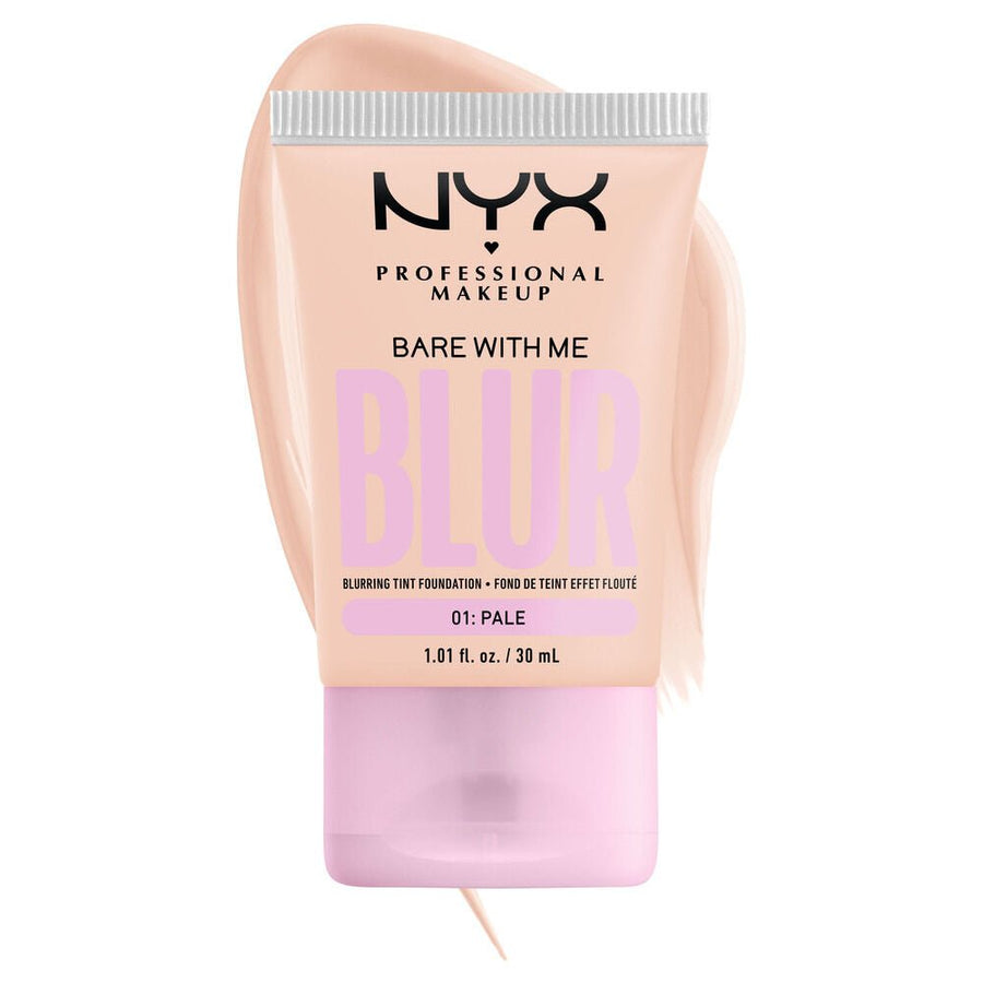NYX Professional Makeup Bare with Me Blur Foundation - 01 Pale - Branded Beauty