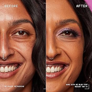 NYX Professional Makeup Bare with Me Blur Foundation - 14 Medium Tan - Branded Beauty