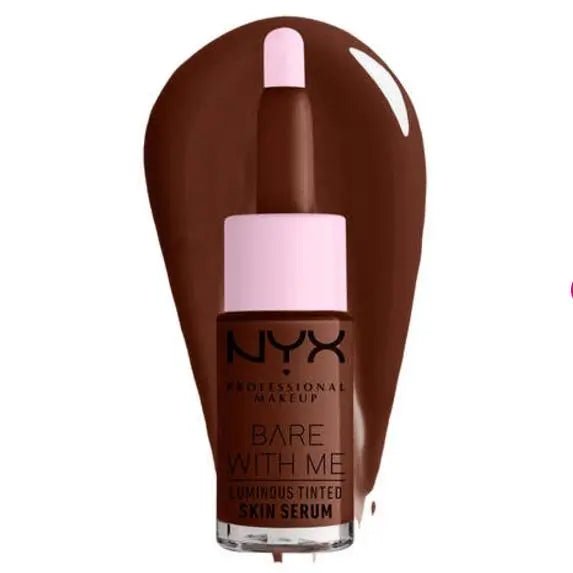 NYX Professional Makeup Bare With Me Luminous Tinted Skin Serum - 05 Universal Deep - Branded Beauty