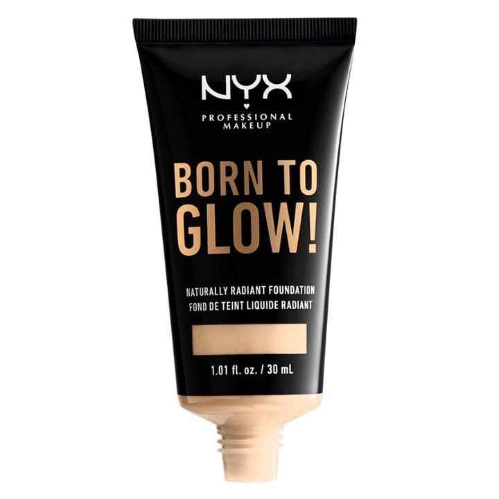 NYX Professional Makeup Born To Glow Naturally Radiant Foundation - 01 Pale - Branded Beauty