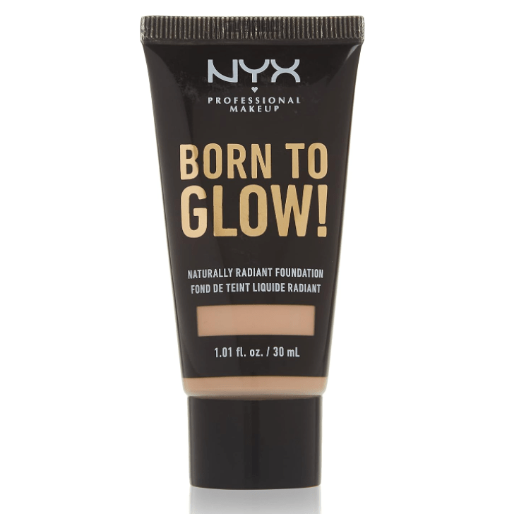NYX Professional Makeup Born To Glow Naturally Radiant Foundation - 07 Natural - Branded Beauty