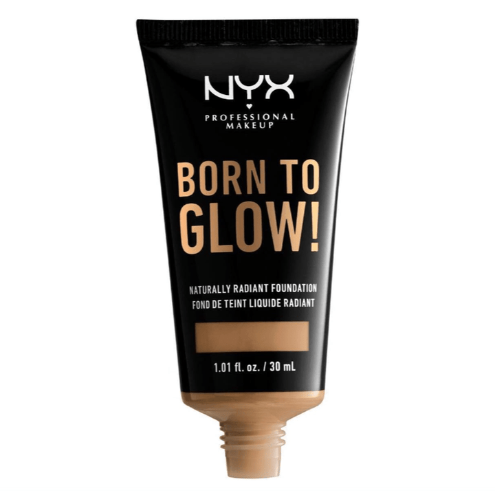 NYX Professional Makeup Born To Glow Naturally Radiant Foundation - 14 Golden Honey - Branded Beauty