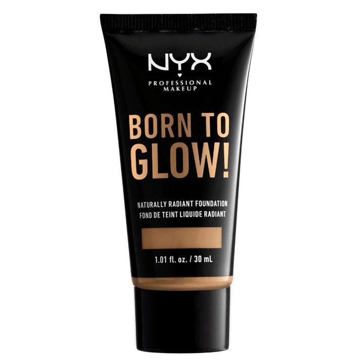 NYX Professional Makeup Born To Glow Naturally Radiant Foundation - 14 Golden Honey - Branded Beauty