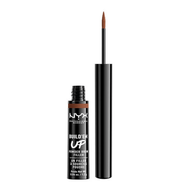NYX Professional Makeup Build'em Up Powder Brow Filler - 06 Espresso - Branded Beauty