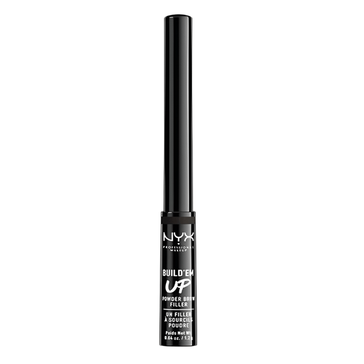 NYX Professional Makeup Build'em Up Powder Brow Filler - 08 Black - Branded Beauty