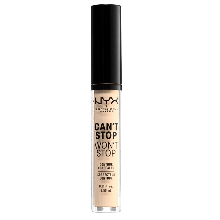 NYX Professional Makeup Can't Stop Won't Stop Contour Concealer 01 Pale - Branded Beauty