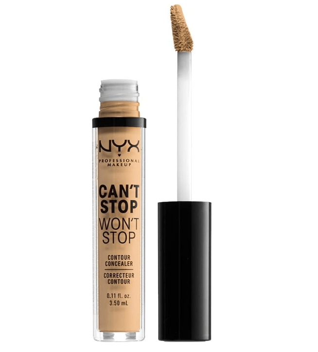 NYX Professional Makeup Can't Stop Won't Stop Contour Concealer - 08 True Beige - Branded Beauty