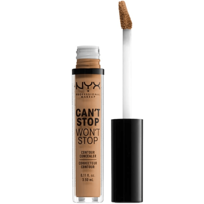 NYX Professional Makeup Can't Stop Won't Stop Contour Concealer 13 Golden - Branded Beauty