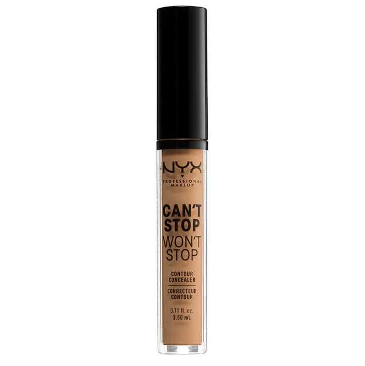 NYX Professional Makeup Can't Stop Won't Stop Contour Concealer 14 Golden Honey - Branded Beauty