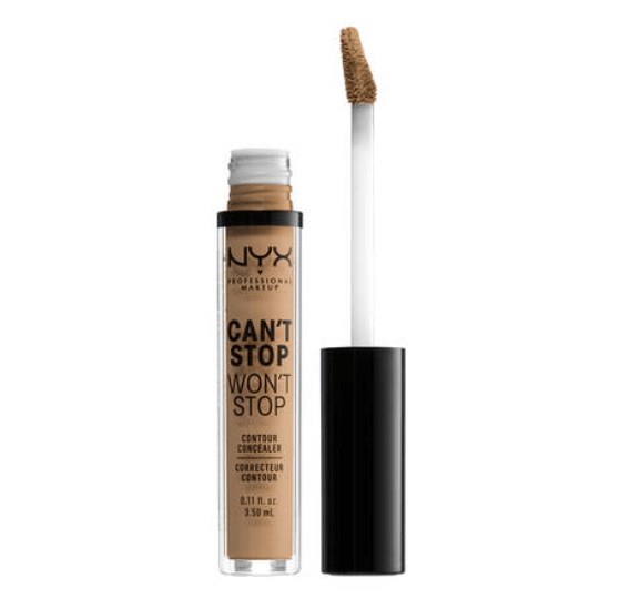 NYX Professional Makeup Can't Stop Won't Stop Contour Concealer - 15 Caramel - Branded Beauty