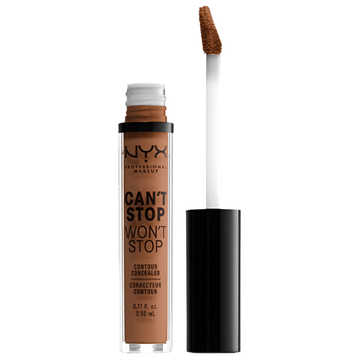 NYX Professional Makeup Can't Stop Won't Stop Contour Concealer 15.7 Warm Caramel - Branded Beauty