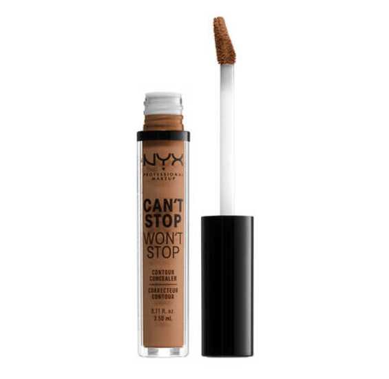 NYX Professional Makeup Can't Stop Won't Stop Contour Concealer - 16 Mahogany - Branded Beauty