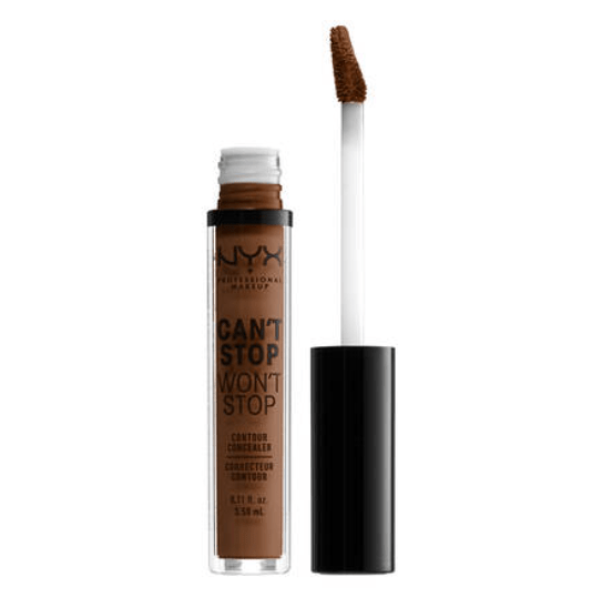 NYX Professional Makeup Can't Stop Won't Stop Contour Concealer - 19 Mocha - Branded Beauty