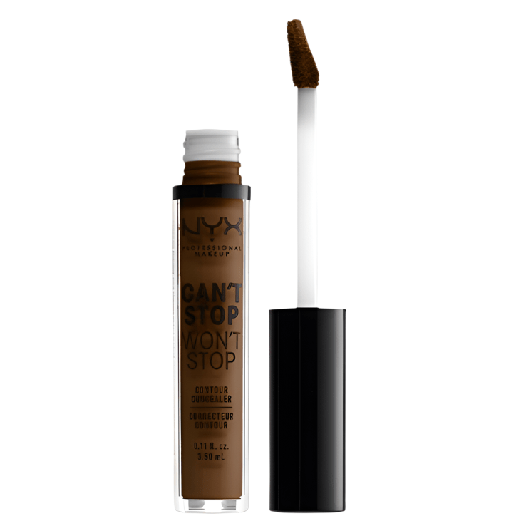 NYX Professional Makeup Can't Stop Won't Stop Contour Concealer 22.3 Walnut - Branded Beauty