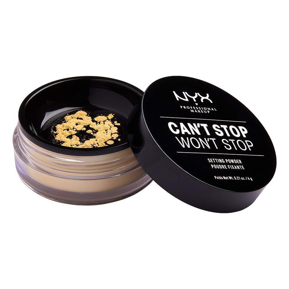NYX Professional Makeup Can't Stop Won't Stop Setting Powder - 06 Banana - Branded Beauty