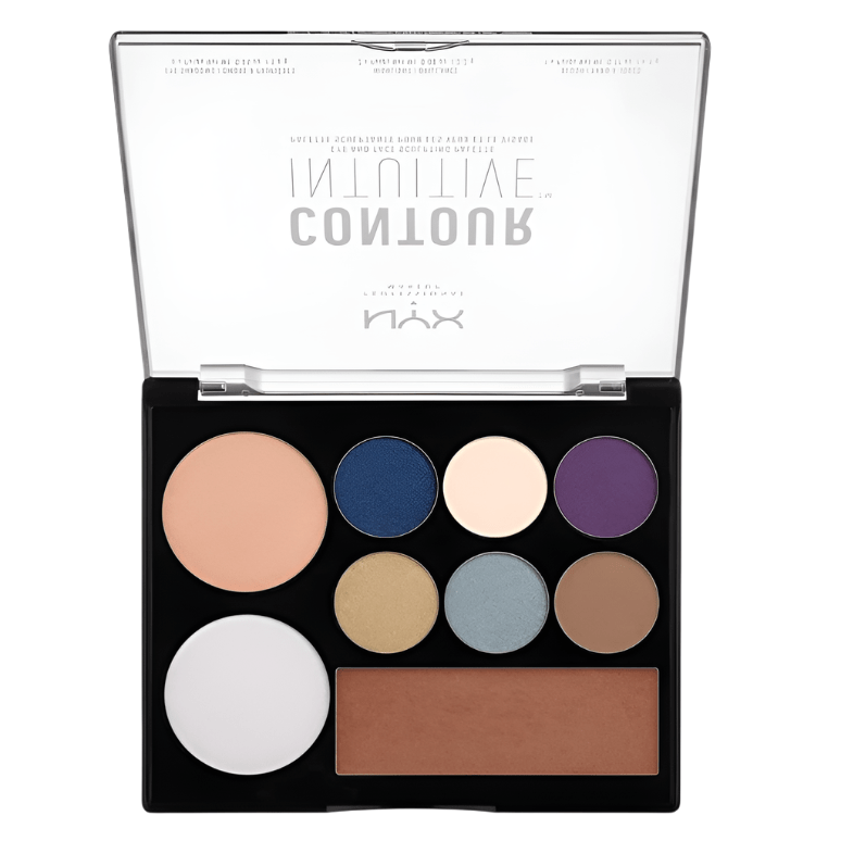 NYX Professional Makeup Contour Intuitive Sculpting Palette - 04 Jewel Queen - Branded Beauty