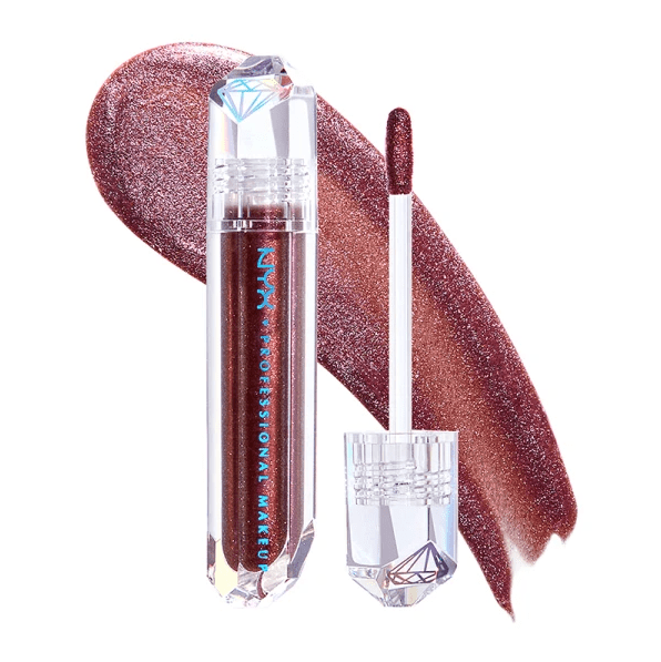 NYX Professional Makeup Diamond & Ice Lip Topper 01 Power Trip - Branded Beauty