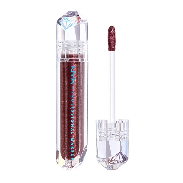 NYX Professional Makeup Diamond & Ice Lip Topper 01 Power Trip - Branded Beauty
