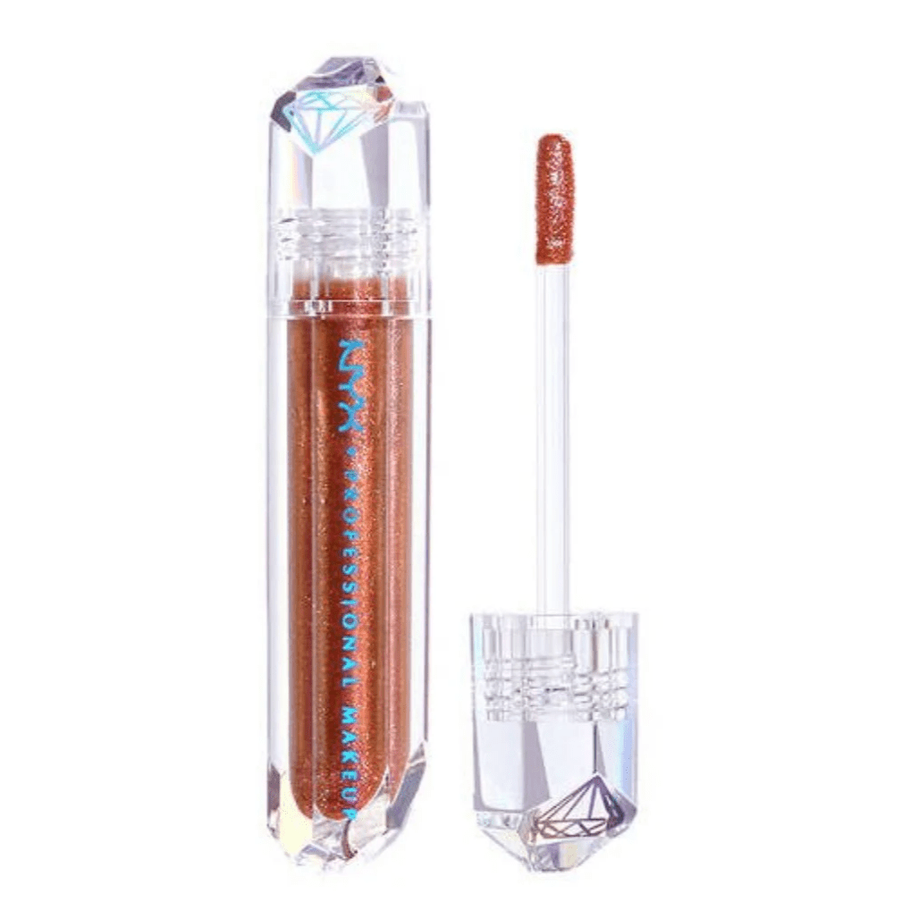 NYX Professional Makeup Diamond & Ice Lip Topper - 02 That's Fire - Branded Beauty