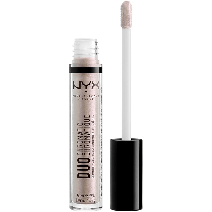 NYX Professional Makeup Duo Chromatic Shimmer Lip Gloss - 02 Crushing It - Branded Beauty