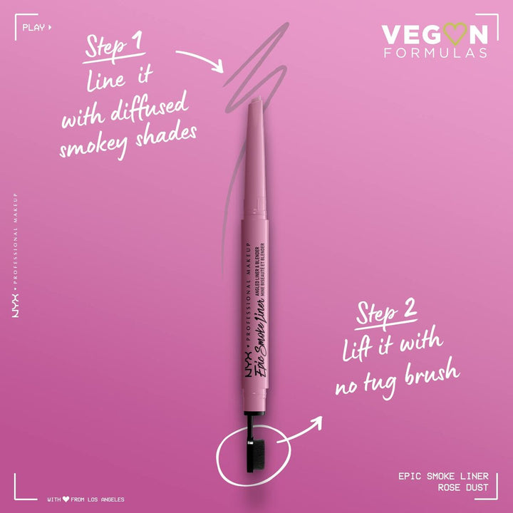 NYX Professional Makeup Epic Smoke Liner - 04 Rose Dust - Branded Beauty