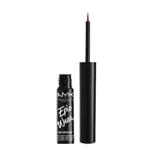 NYX Professional Makeup Epic Wear Waterproof Eye&Body Liquid Liner - 07 Red - Branded Beauty